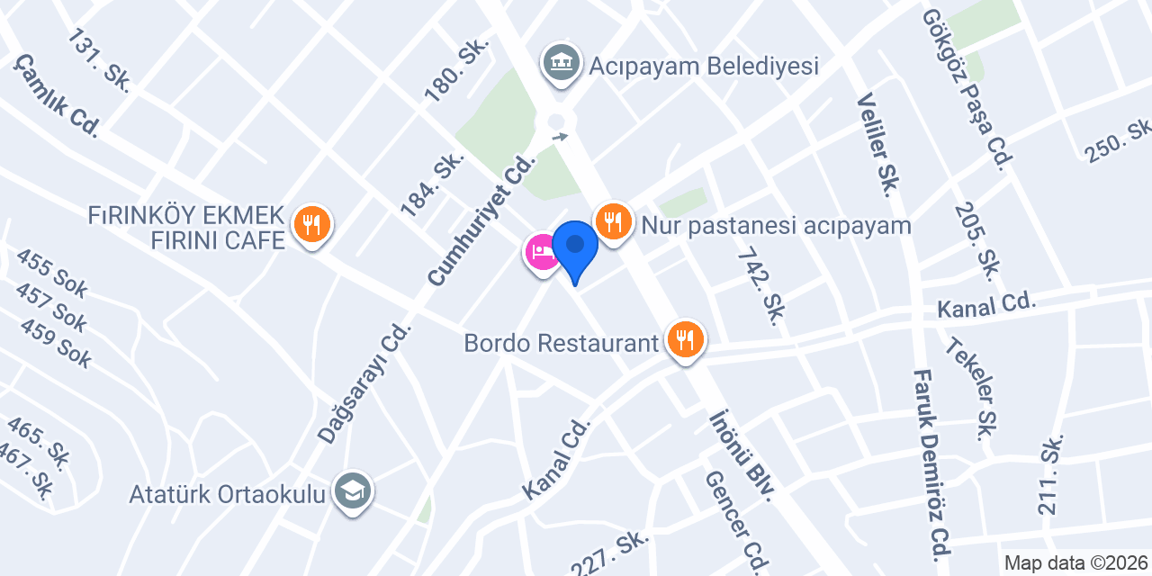 AVUKAT MEHMET TURAN konumu