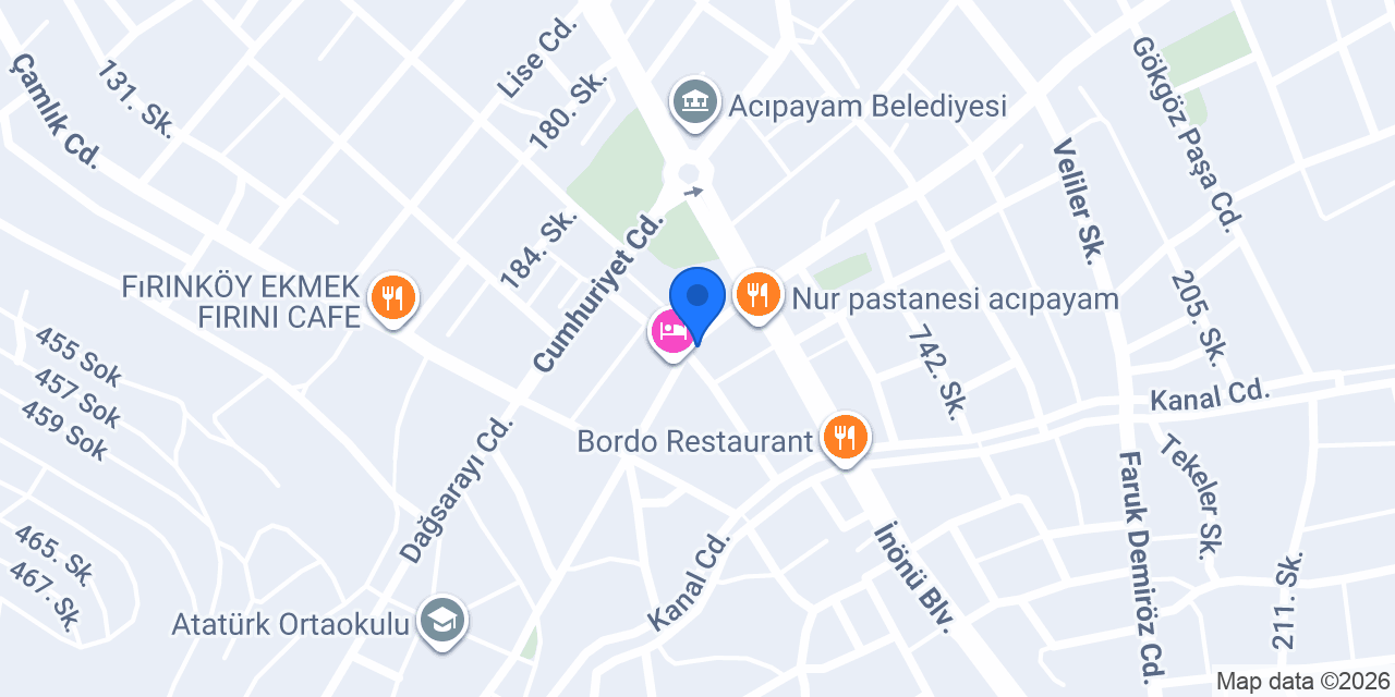 Acıpayam Kasap Şeref Büke konumu
