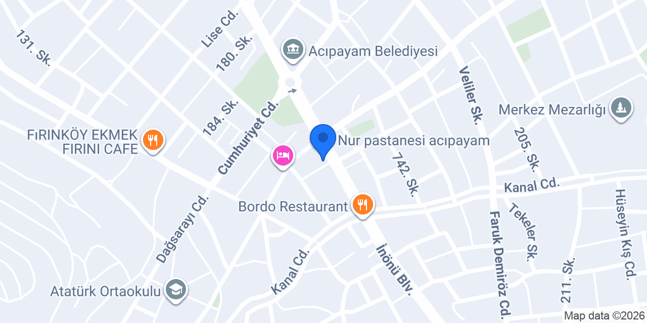 Sebat Şekerleme konumu