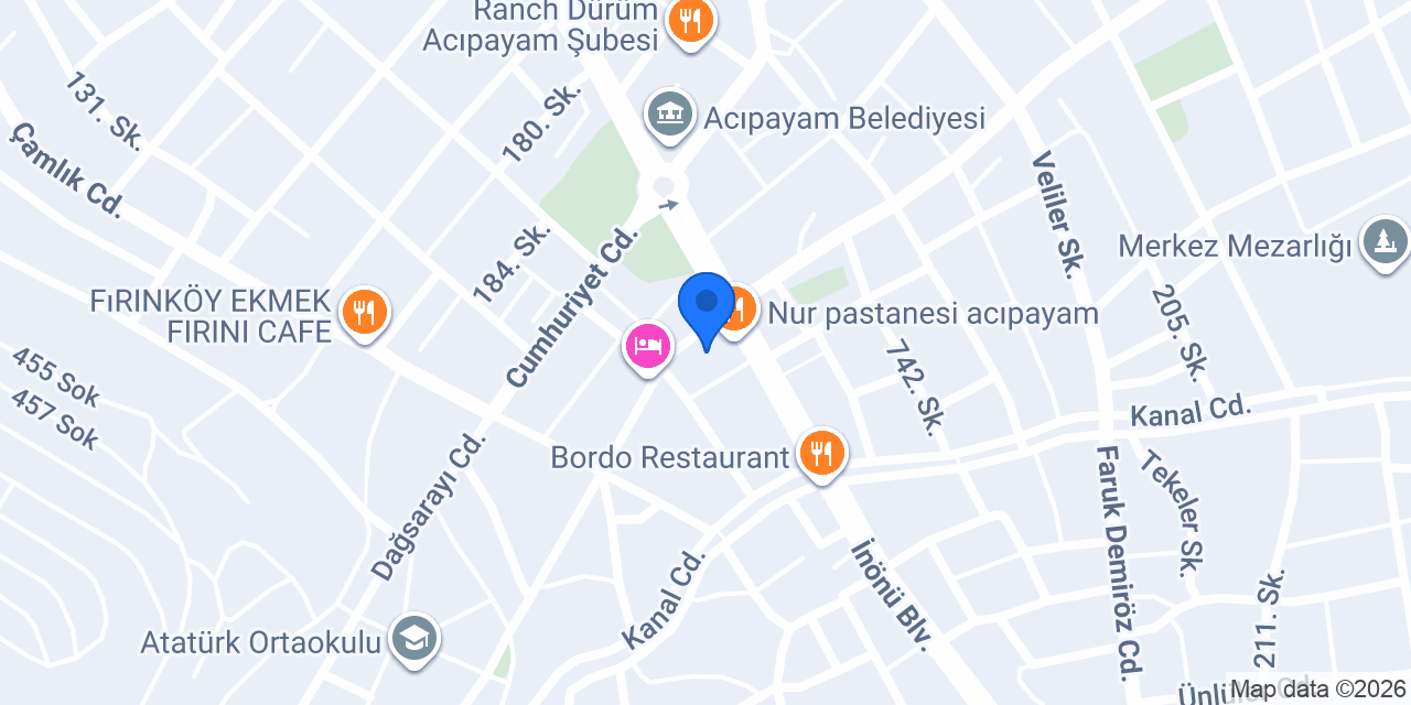 Çağlayan Optik konumu