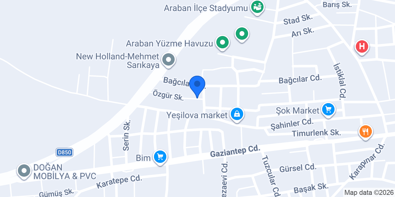 Araban taksi konumu