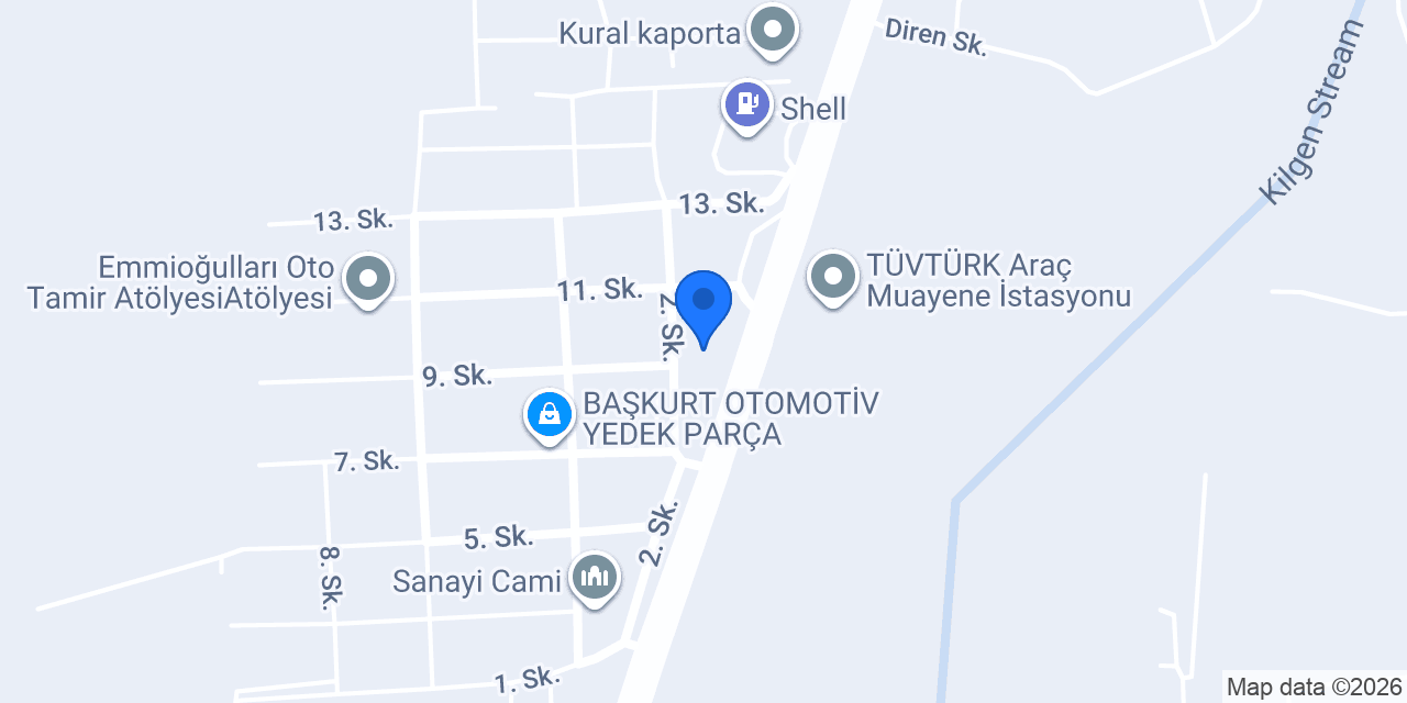 Dadaloğlu Prefabrik Tamer Yüceli konumu