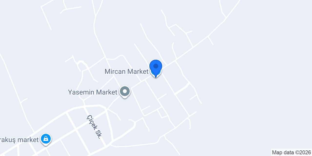 Mircan Market konumu