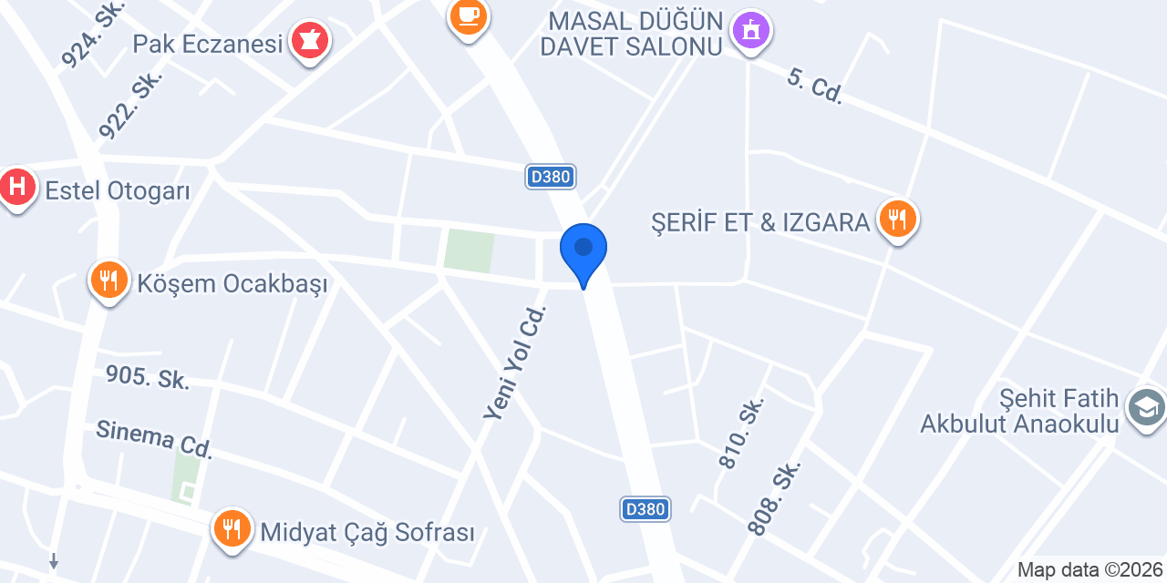 ÇINAR TESİSAT konumu