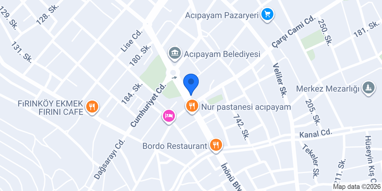 Diyetisyen Duygu Ziftci konumu