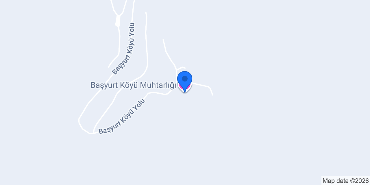 Başyurt Köyü Muhtarlığı konumu