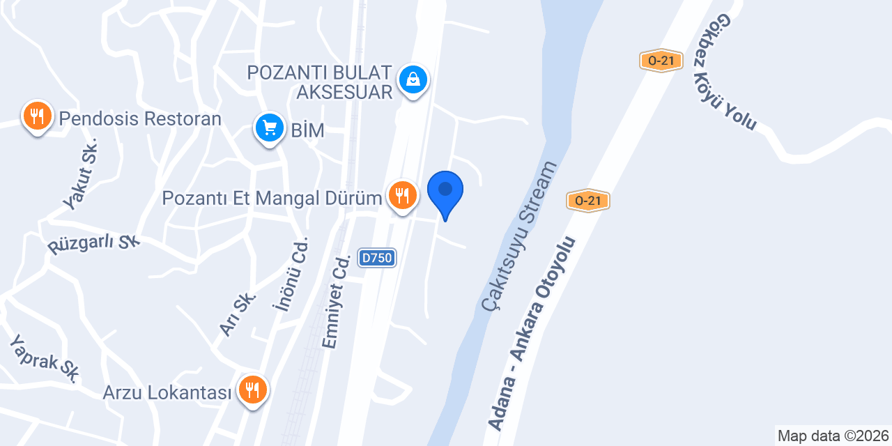 Ayar oto servis konumu