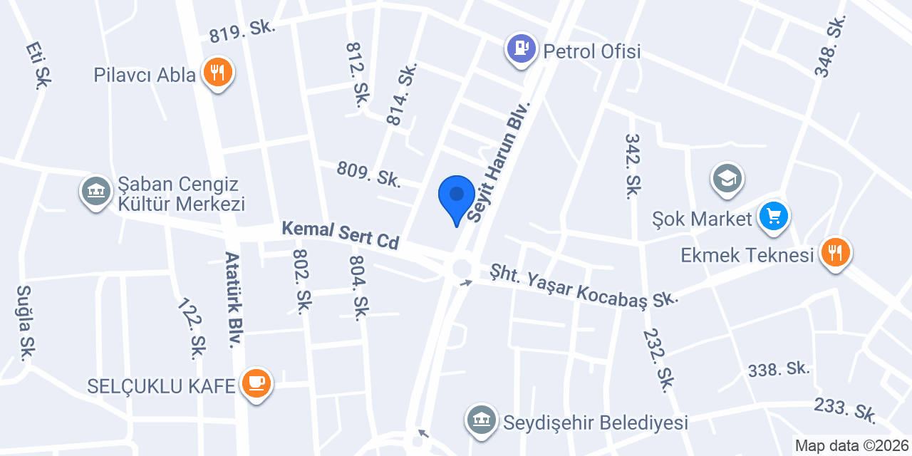Meşhur kornet dondurma konumu