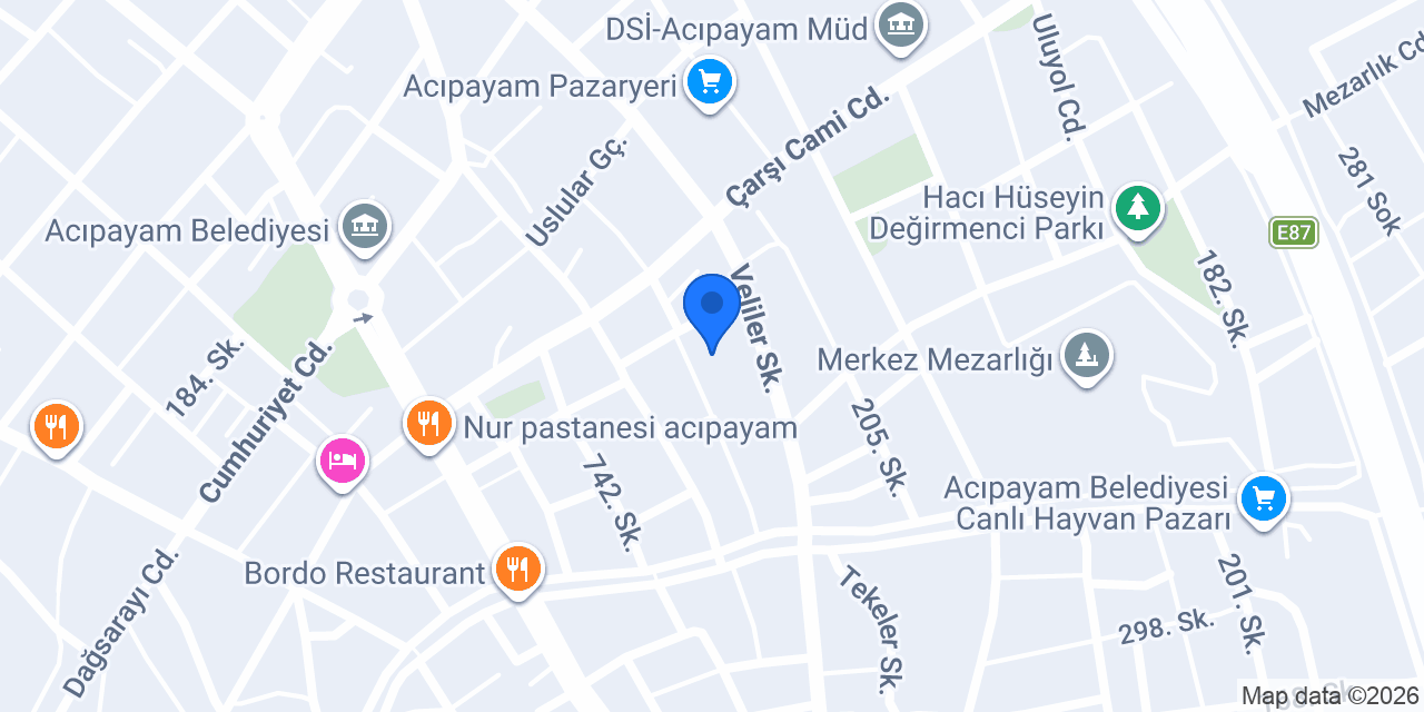 NERGİZ İNŞAAT konumu