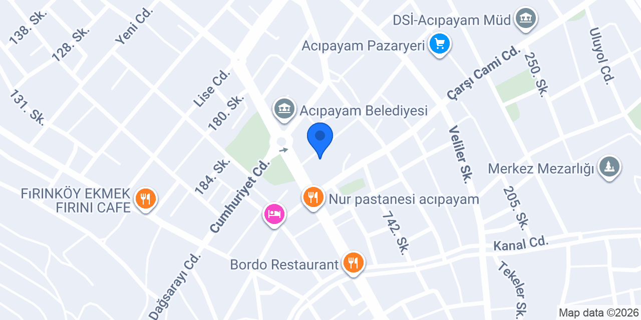 Yıldız Ticaret konumu