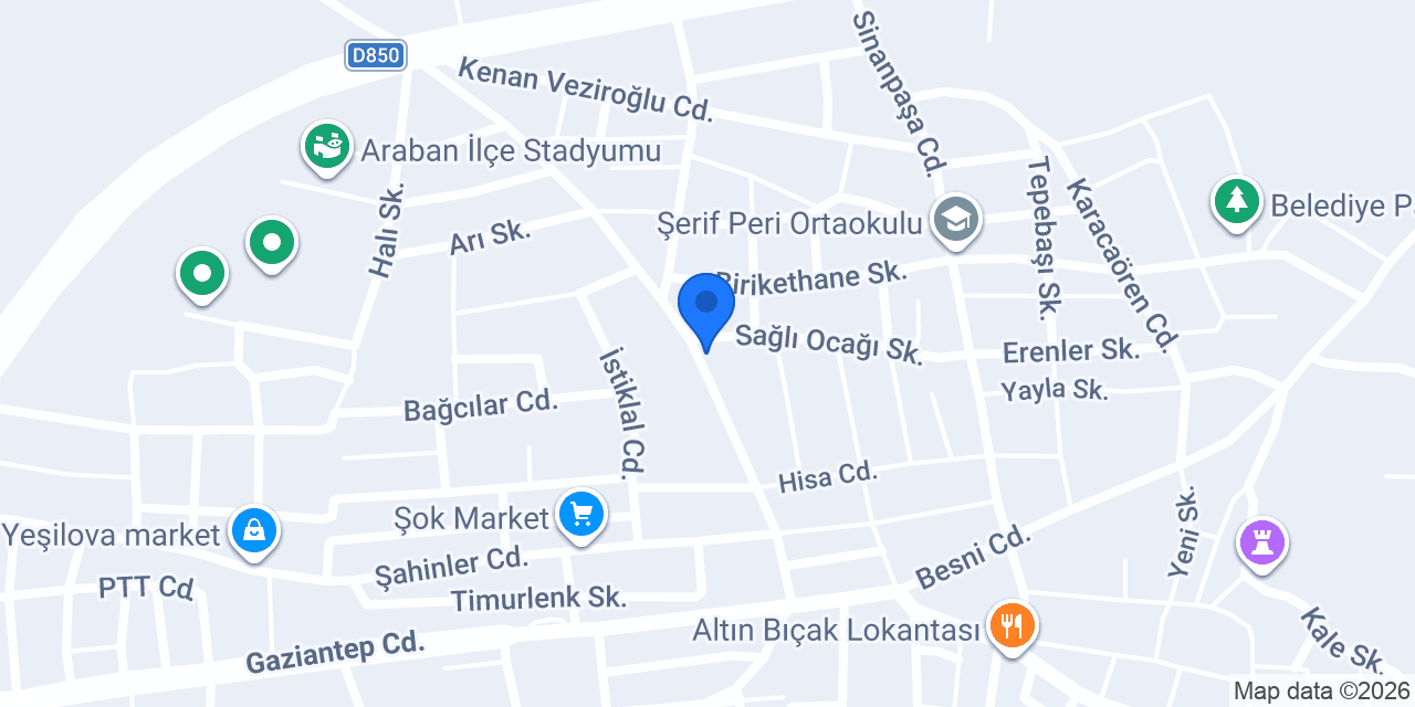 BABACAN ECZANE konumu