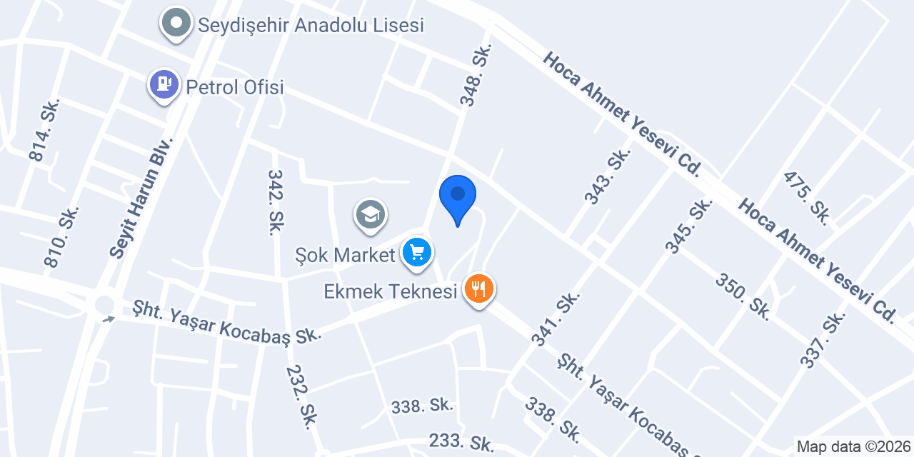 SEYDİŞEHİR 2 NOLU DR. HALİL COŞAR ASM konumu