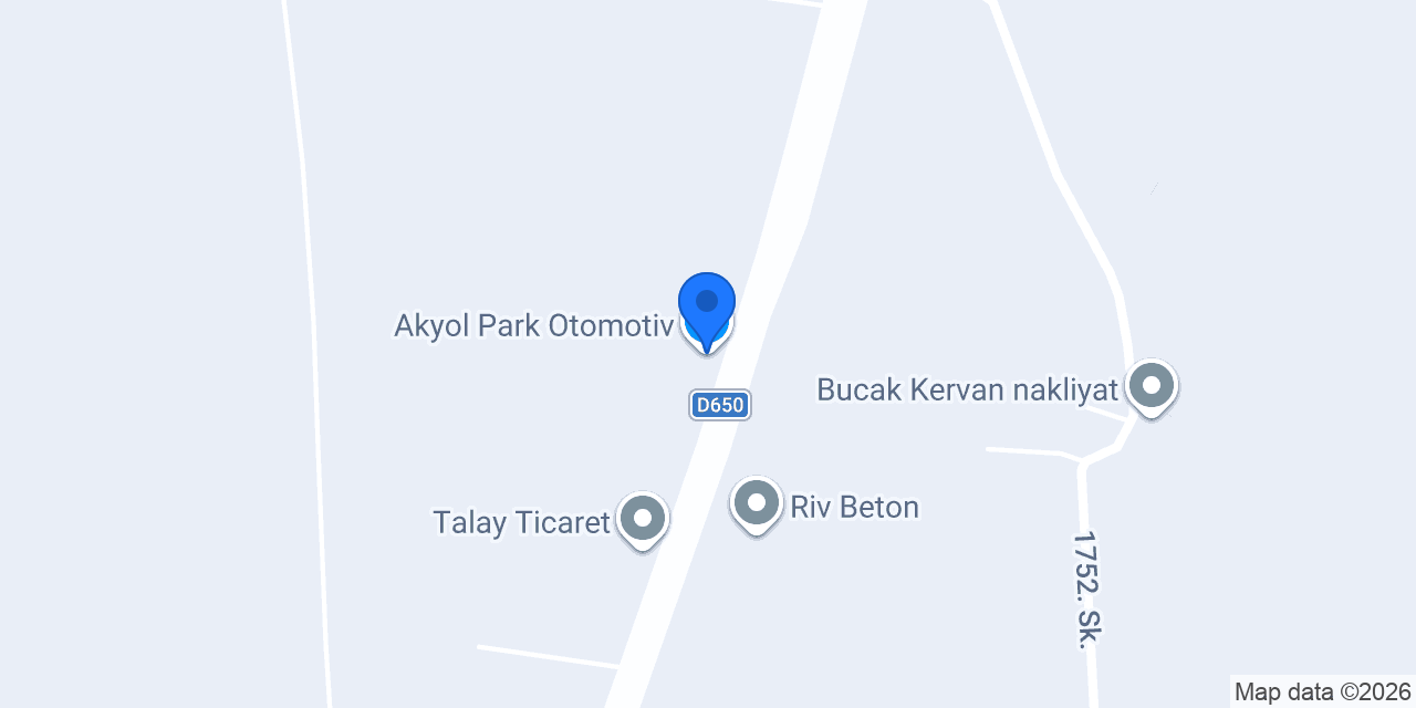 Akyol Park Otomotiv konumu