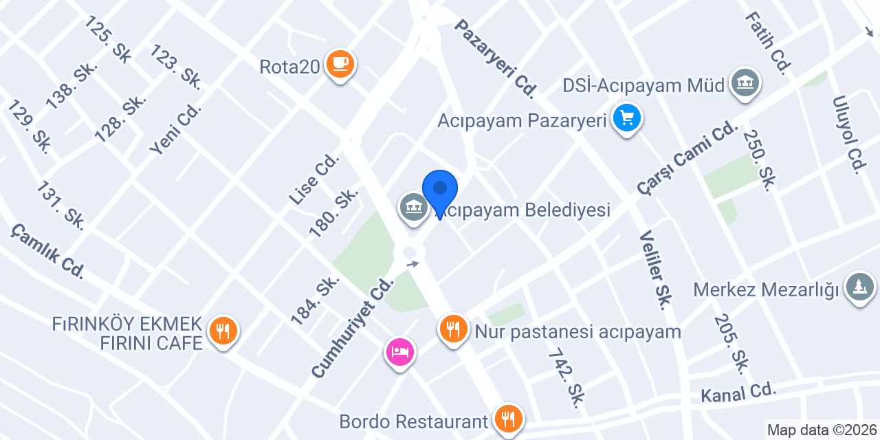 Numune Eczanesi konumu