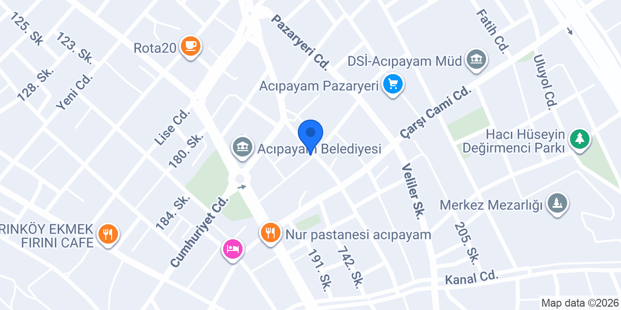 Sezgin Elektronik konumu