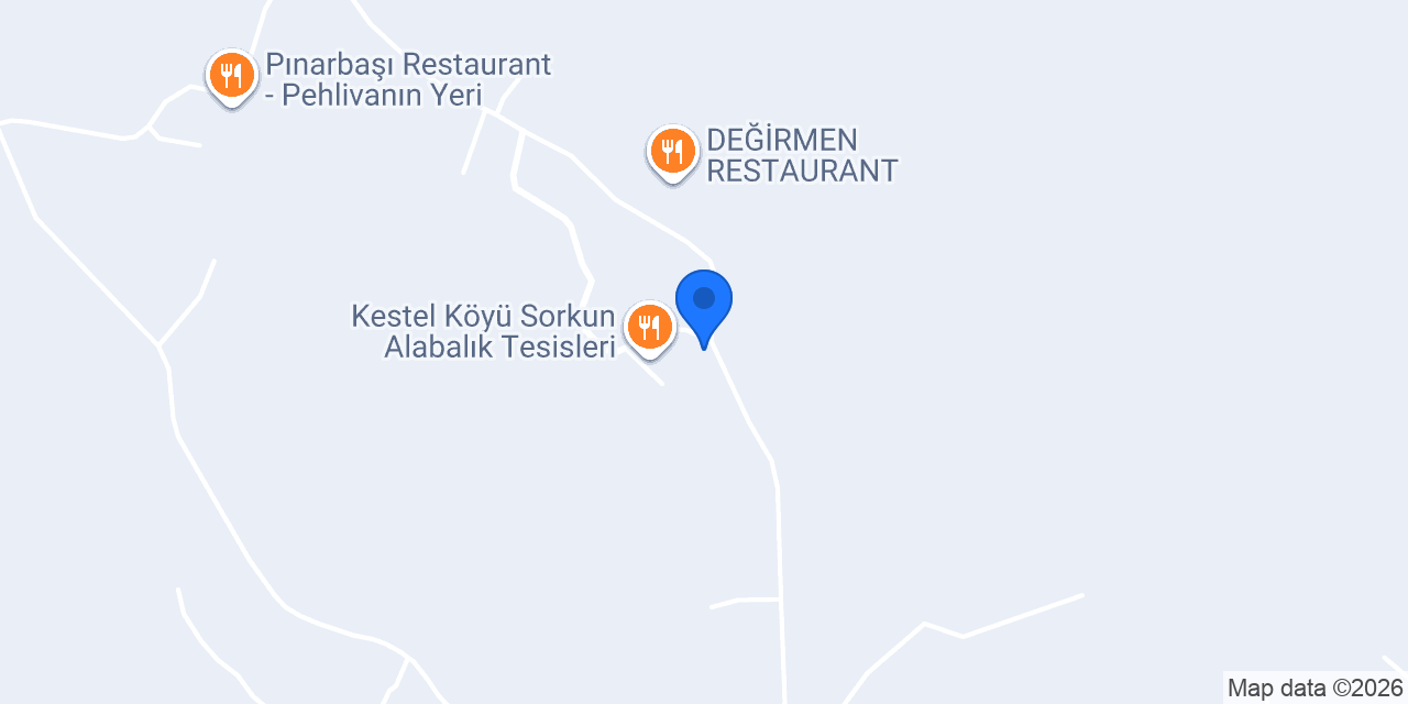 Kestel Gazi Restaurant konumu