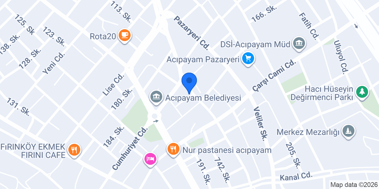 Nokta Çiçekcilik konumu
