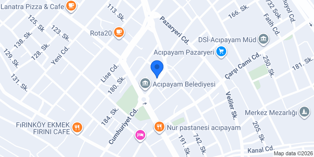 Erkan Optik konumu
