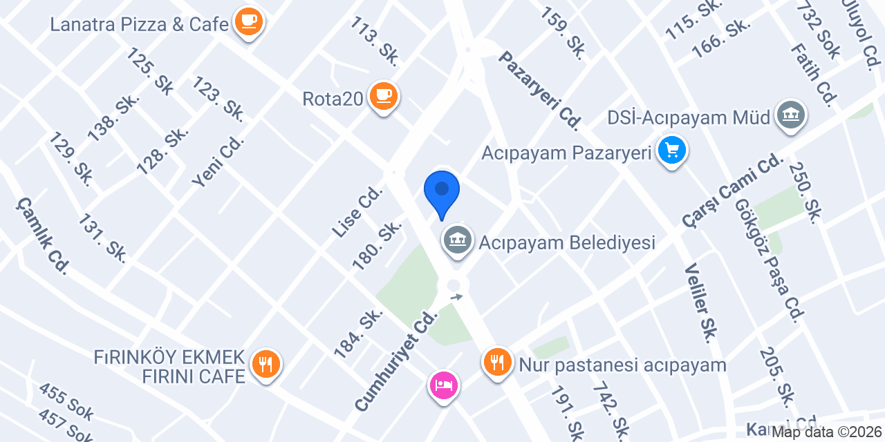 Happy Döner konumu