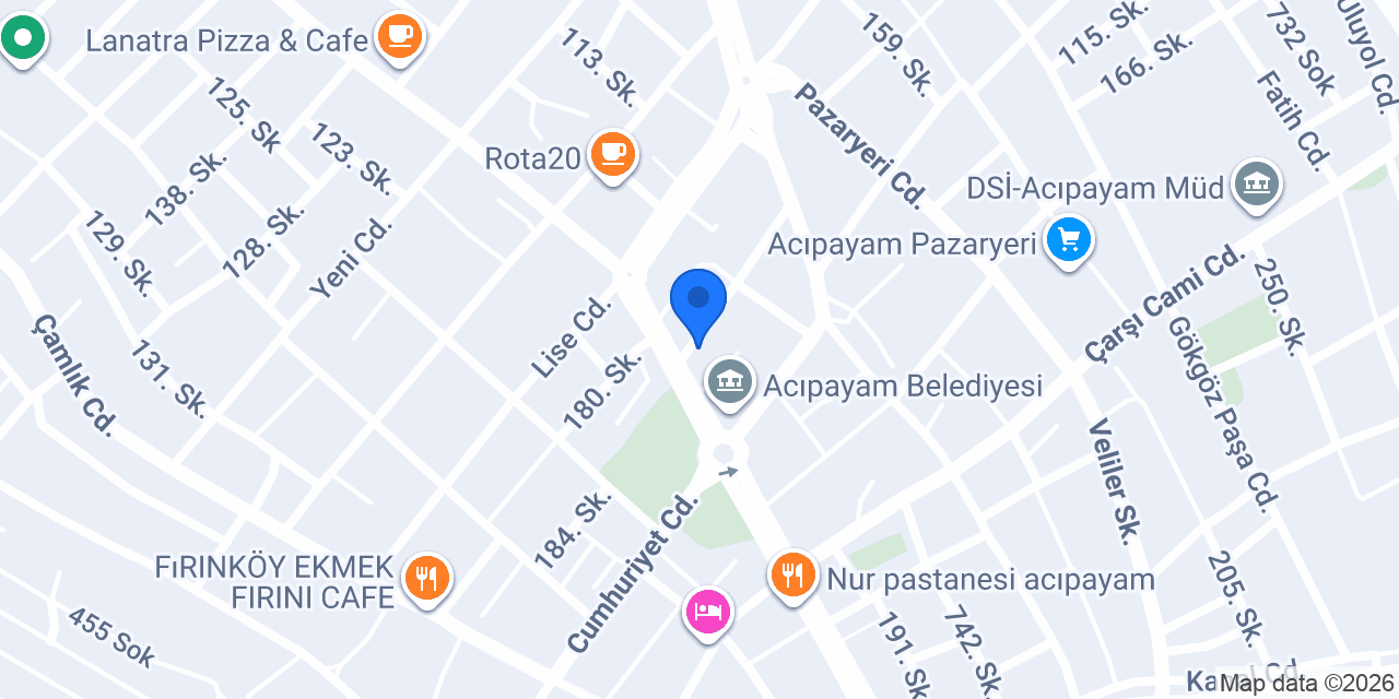 Kanarya İş Merkezi konumu