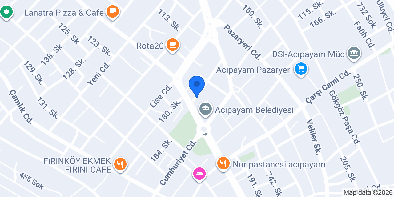 SÜAY YAPI İNŞAAT LTD STI konumu
