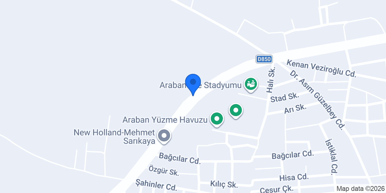 Araban Tur konumu