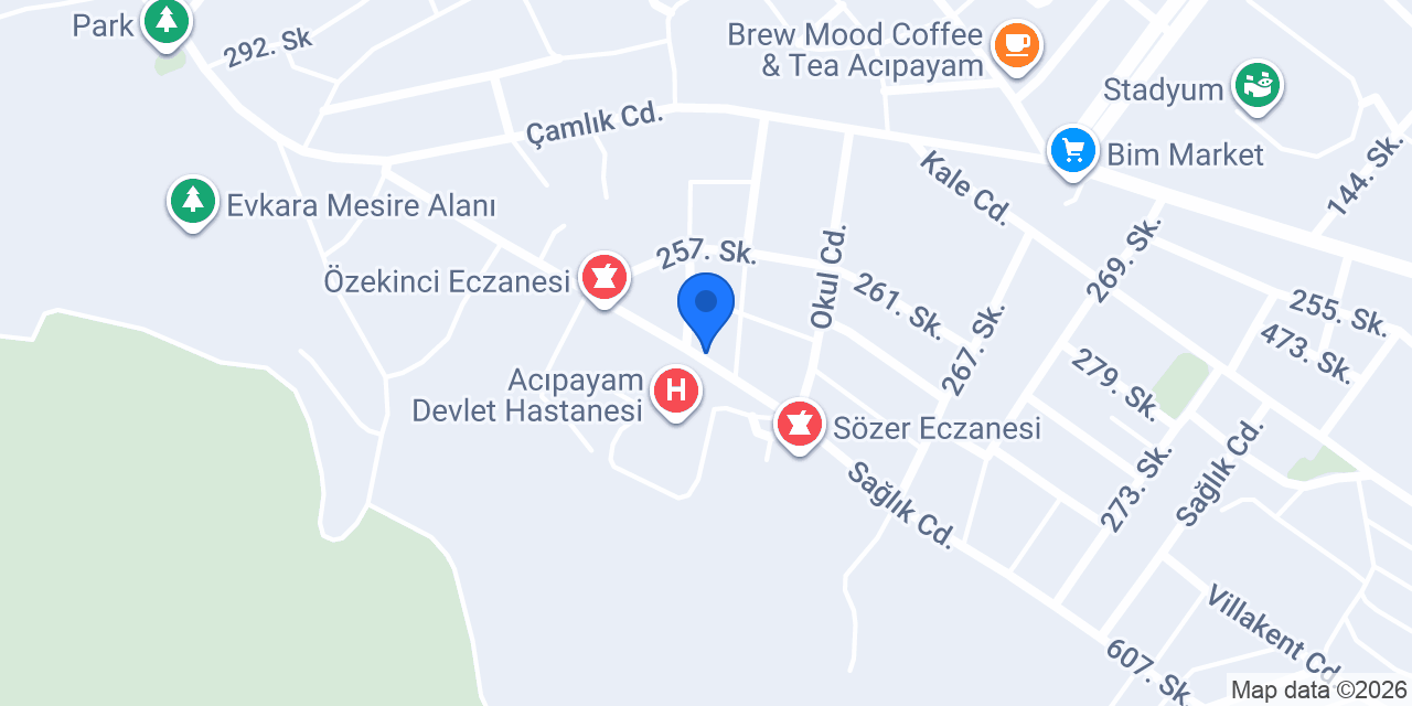 BATTAL OPTİK konumu
