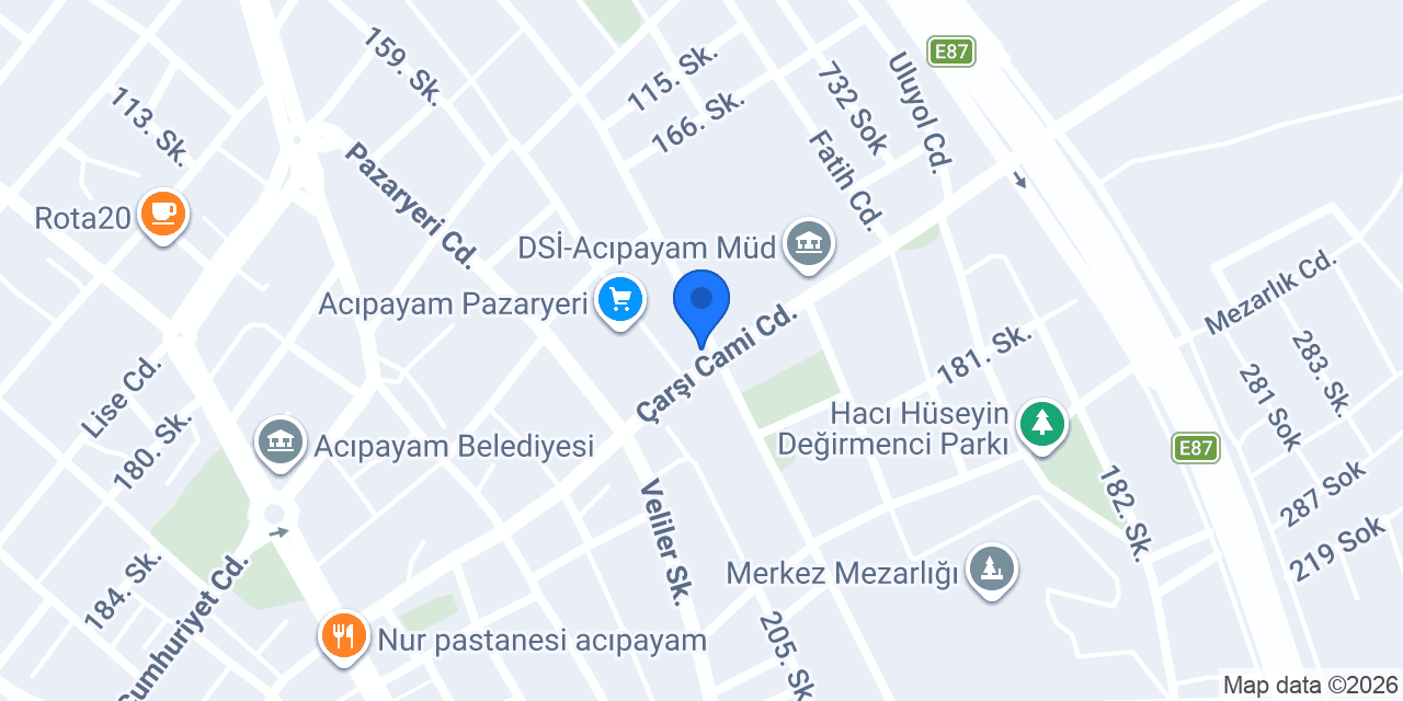Özyem Yem Katkı konumu