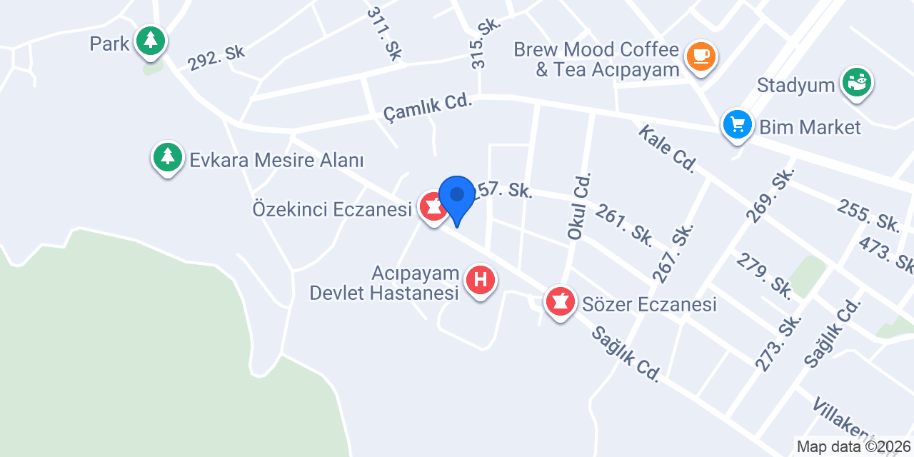 İlgün Optik Gözlükçü konumu