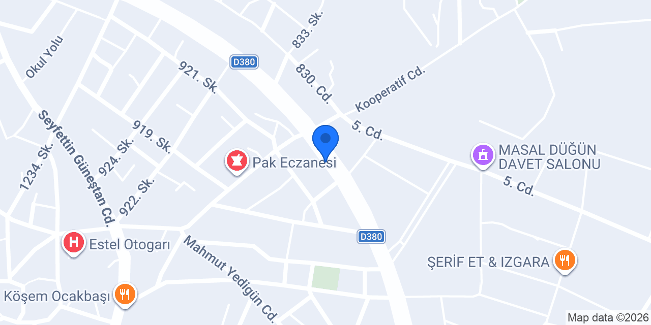 Abdioğlu Börek Baklava konumu