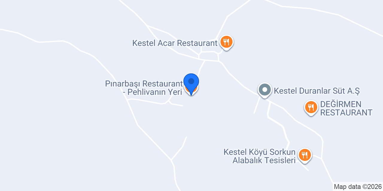 Pınarbaşı Restaurant - Pehlivanın Yeri konumu