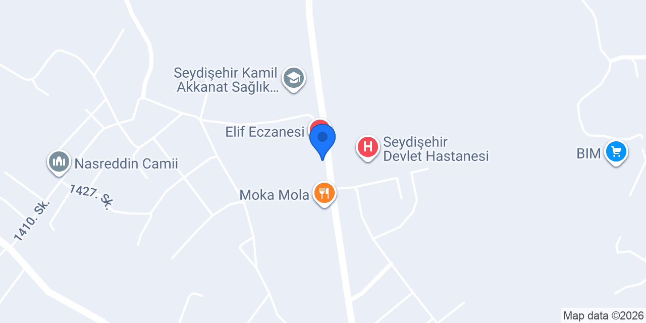 Zülal Eczanesi konumu