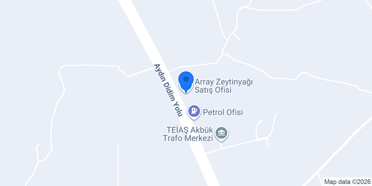 Array Zeytinyağı Satış Ofisi konumu