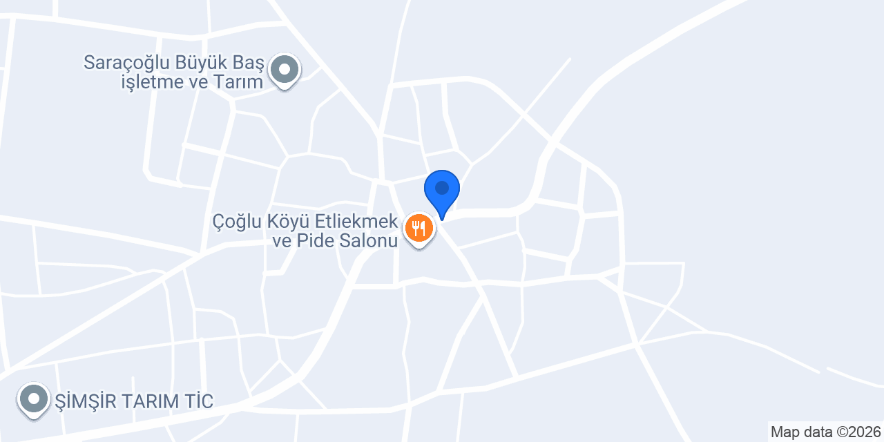 Çoğlu Köyü Muhtarlığı konumu