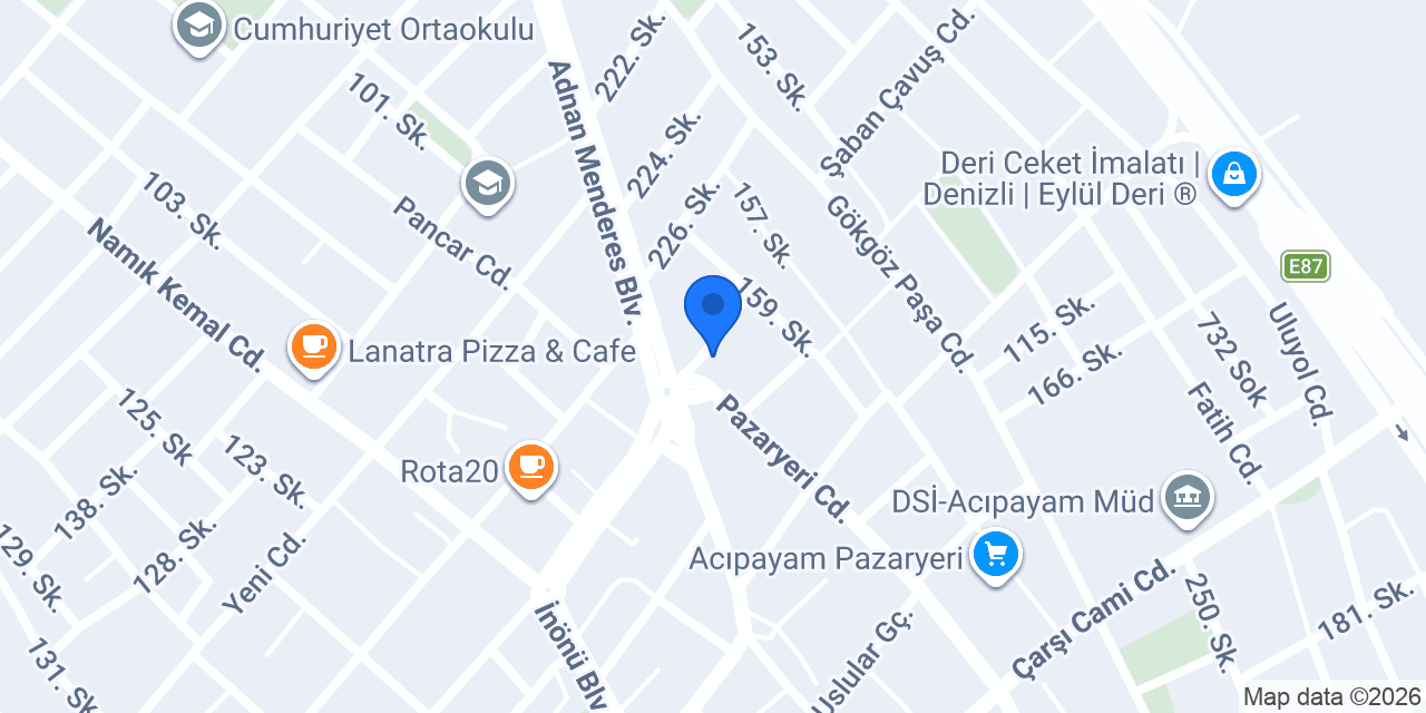 HUZUR KÖMÜR TİC. konumu
