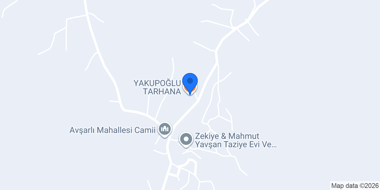 YAKUPOĞLU TARHANA konumu