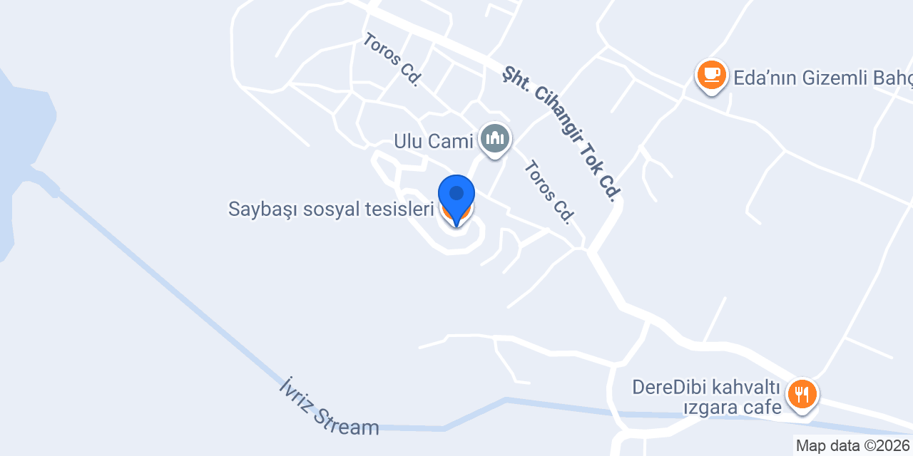 Saybaşı sosyal tesisleri konumu