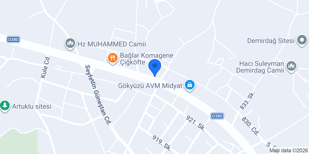 Mardin Midyat Tur konumu