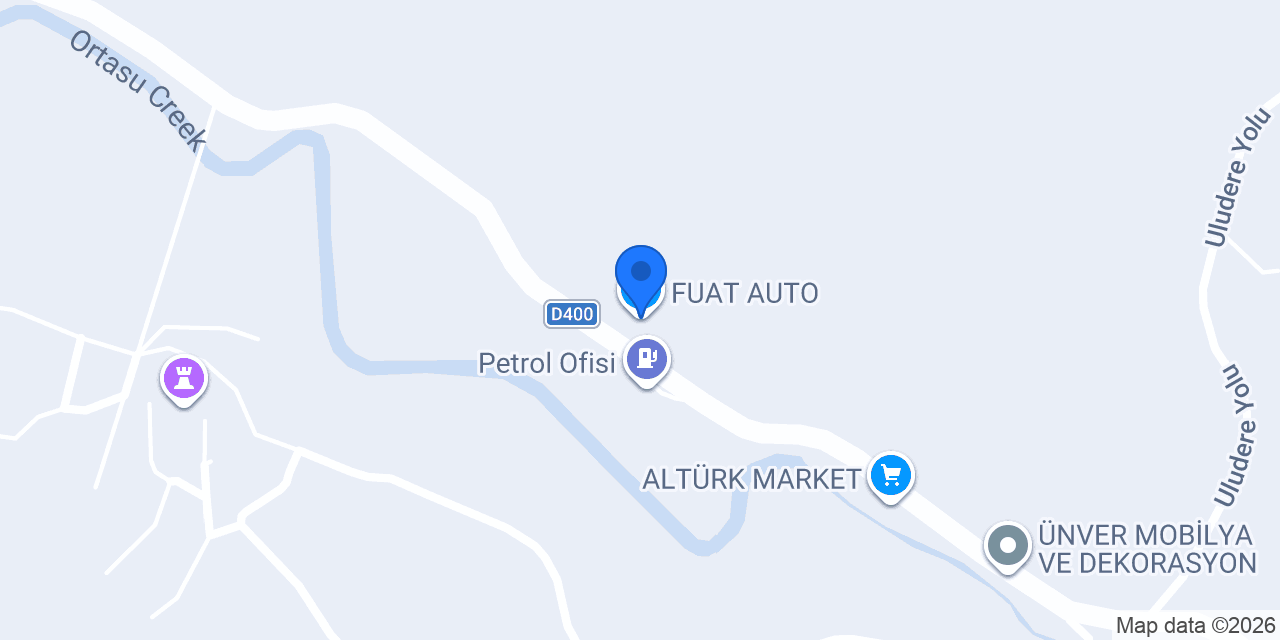 FUAT AUTO konumu