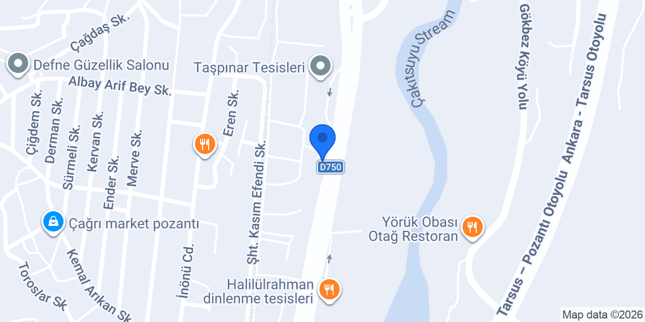 Arıkan Otel konumu