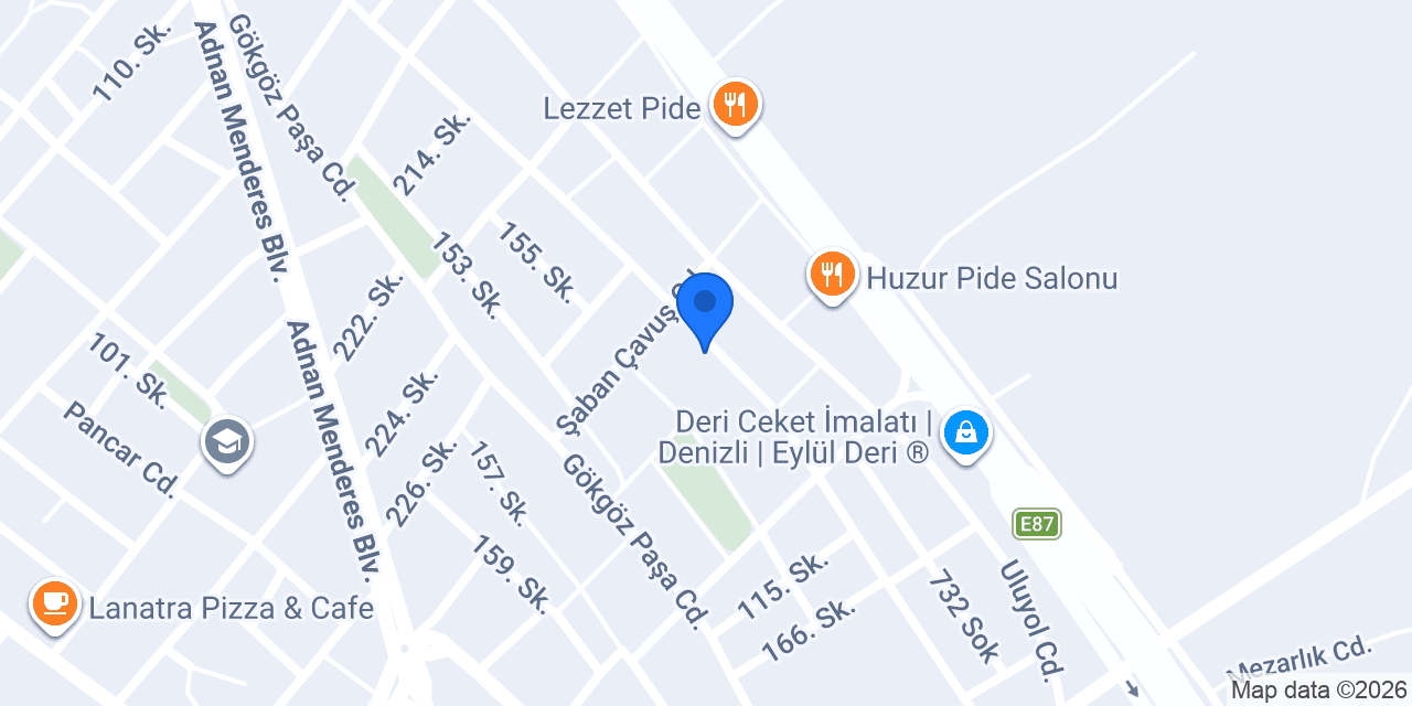 Ecrin Mobilya - Denizli konumu