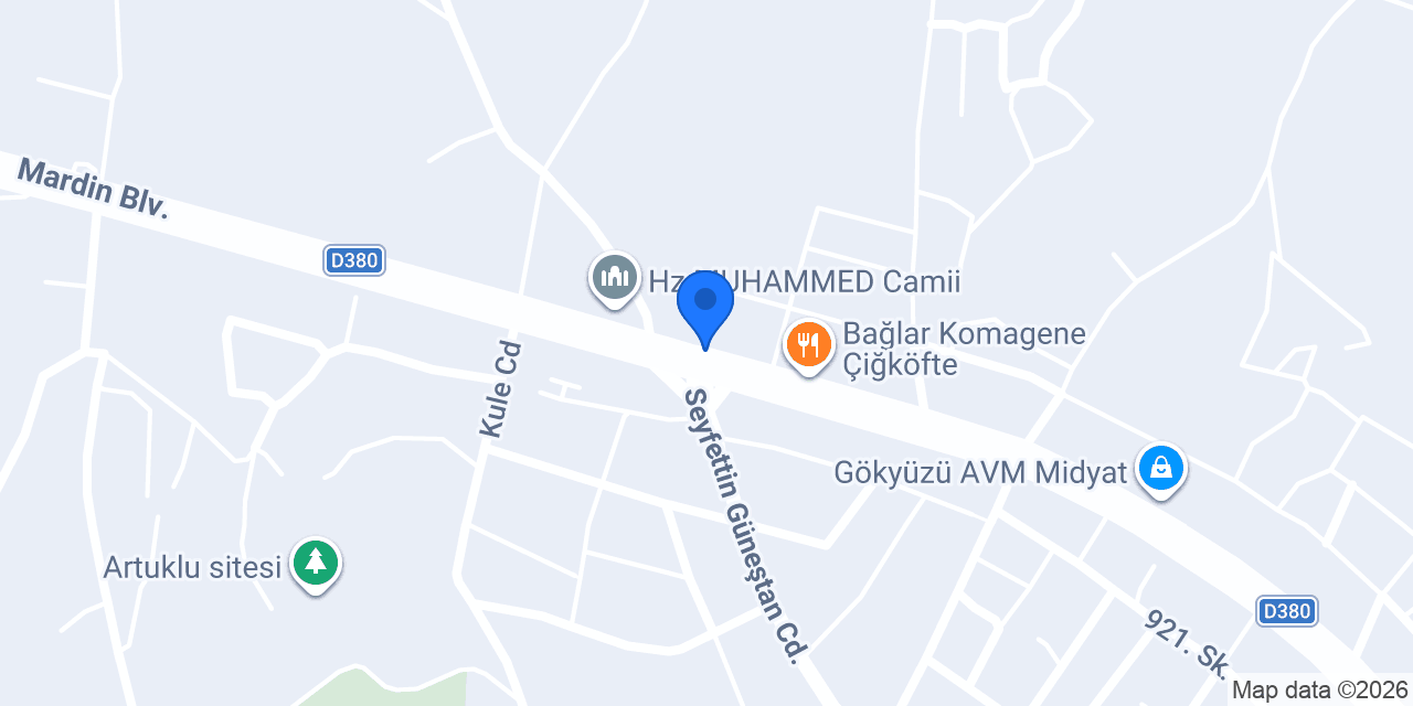 KARGO SEPETİM MİDYAT konumu