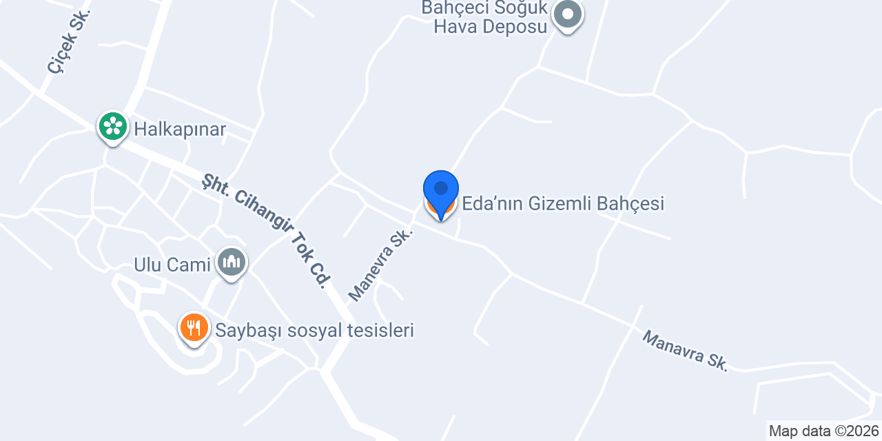 Eda’nın Gizemli Bahçesi konumu