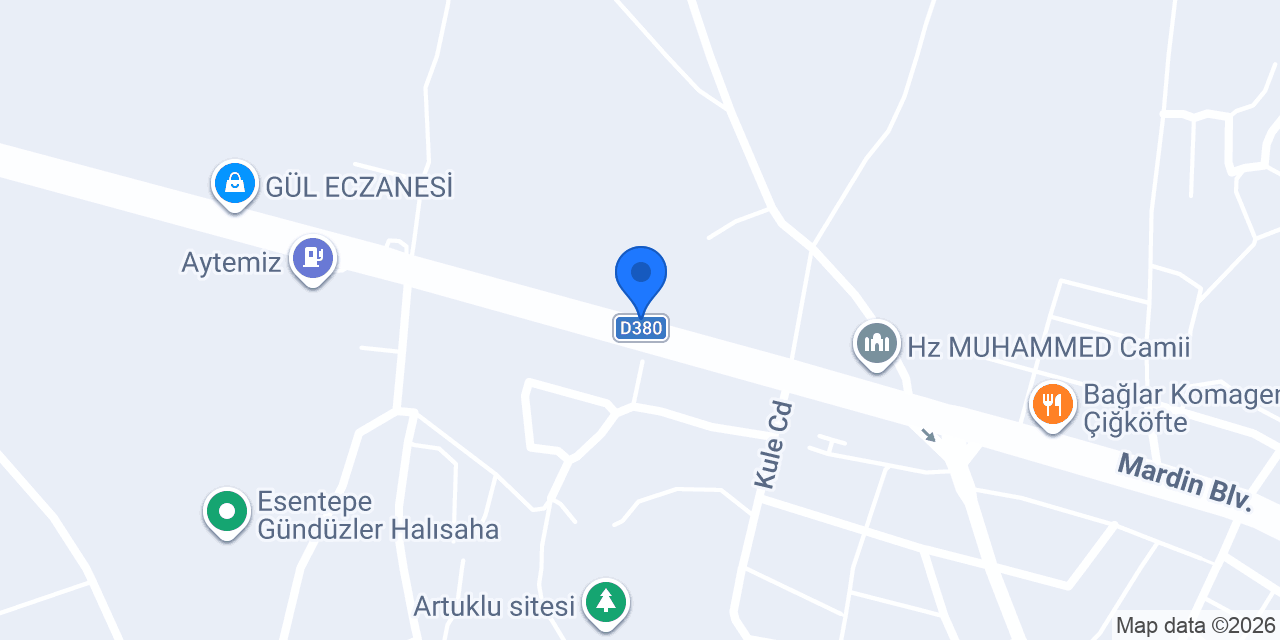 BAĞLAR PET VETERİNER KLİNİĞİ konumu