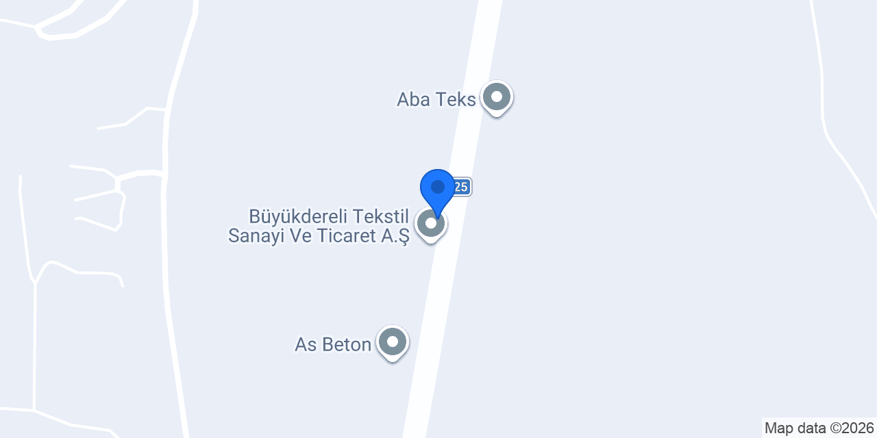 Derelioğlu Group Tekstil Sanayi Ve Ticaret Ltd. Şti. konumu
