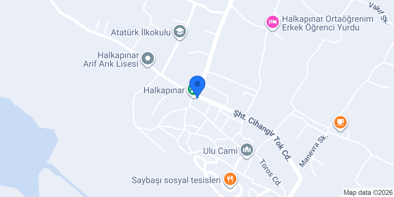 Tapu Müdürlüğü konumu