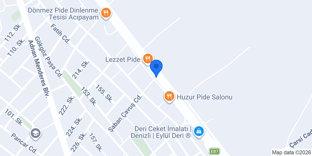 YILMAZHAN RESTAURANT konumu
