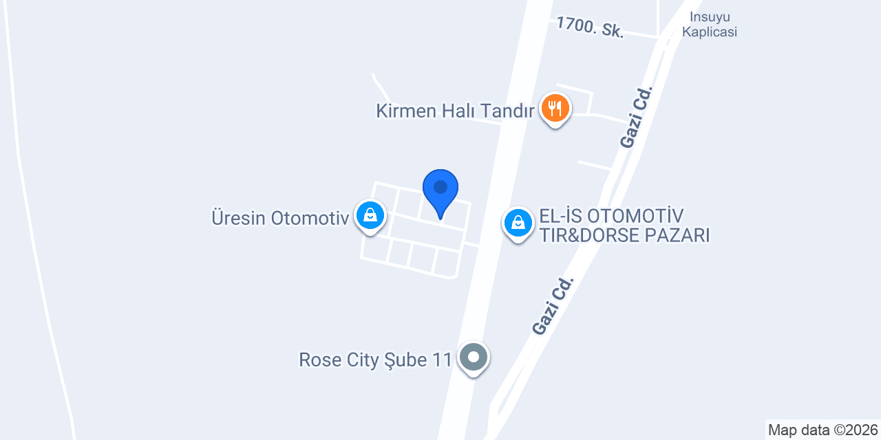 Toros Otomotiv konumu