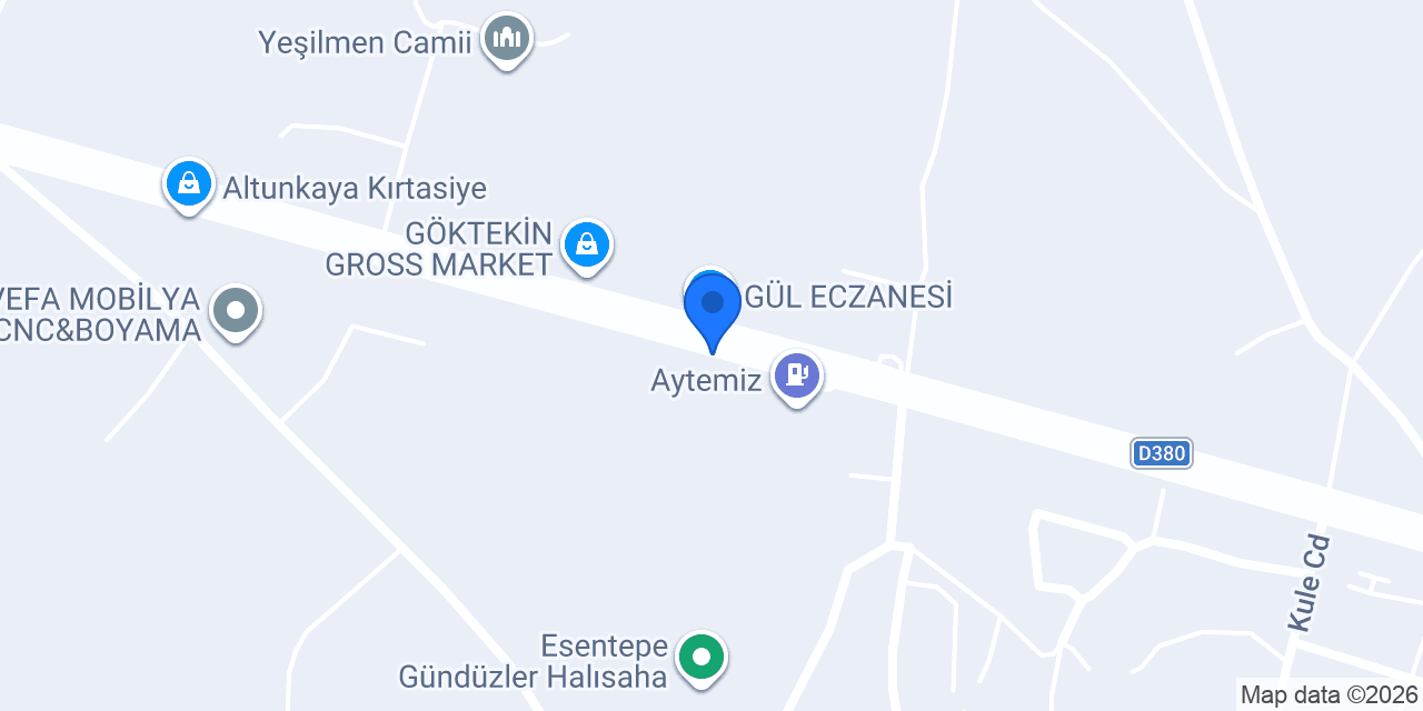 Kadiroğlu elektrik&vinç konumu