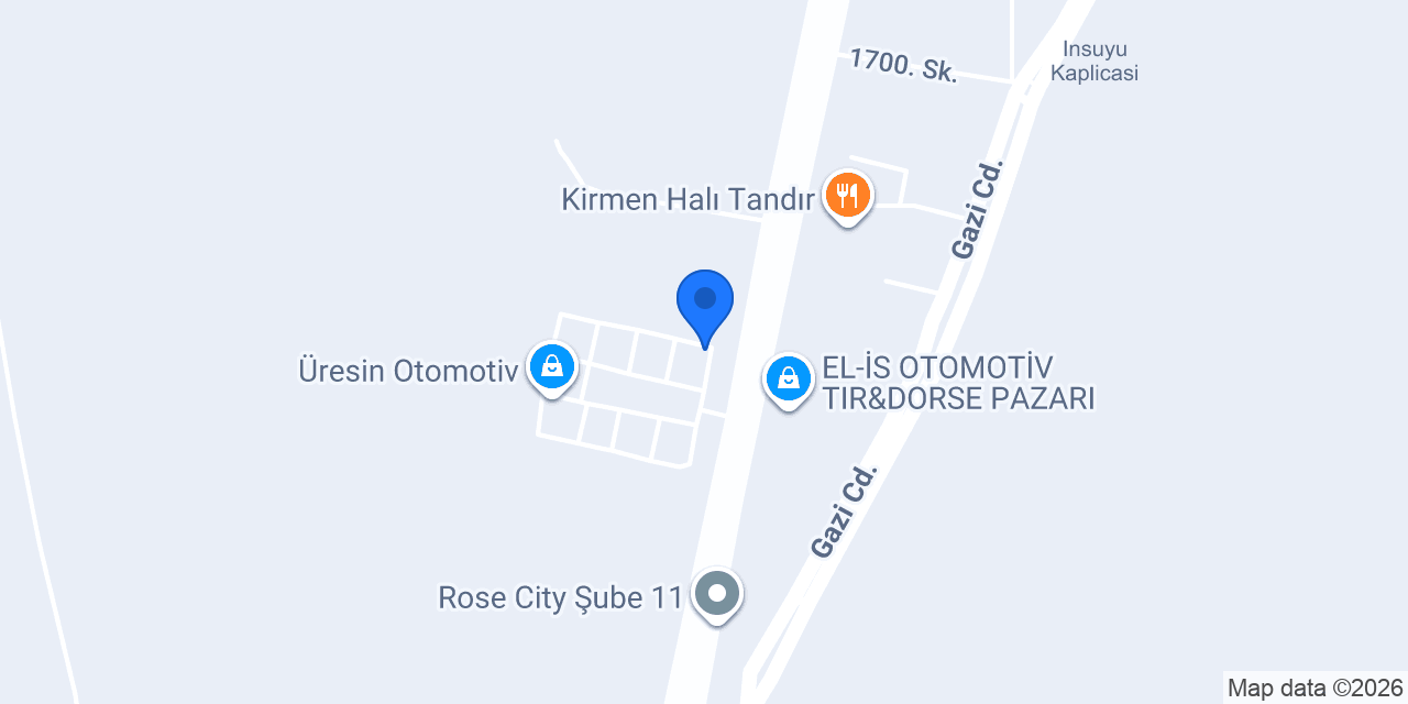 Han Otomotiv konumu